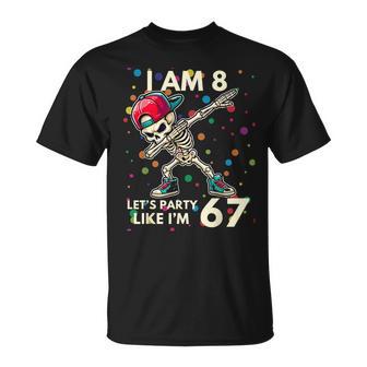 Ich Bin 8 Jahre Alt 8 Geburtstag 67 Party Wie Ich 6 7 Junge Kinder T-Shirt - Seseable