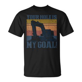 Ihr Loch Ist Mein Ziel T-Shirt - Seseable