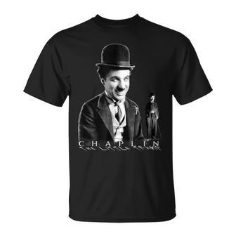 Il Piccoloagabondo Chaplin Britishilent Film Comic Genius Maglietta - Novitaregali