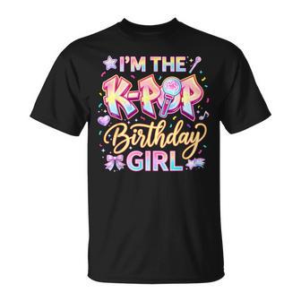 I'm The K Pop Birthday Girl Korean Pop Music Lovers Party T-Shirt - Thegiftio UK