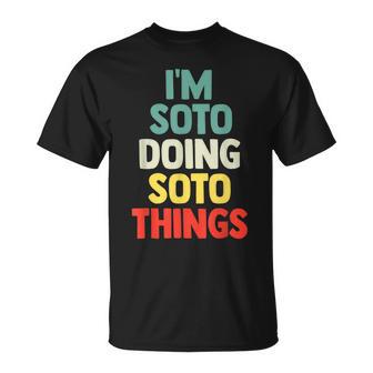 I'moto Doingoto Things De Regalo Con Nombre Personalizado Camiseta unisex - Regaloses