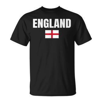 Inglaterra Patriótico Deportes Fan Inglaterra Camiseta unisex - Regaloses