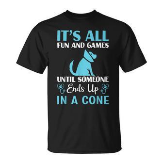 It's All Fun et Tech 獣医師 獣医 学生 Tシャツ - Kawaiitshirt