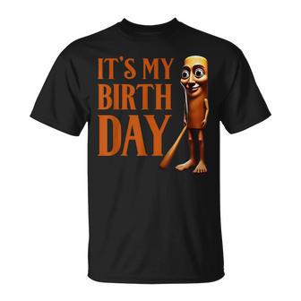 It's My Birthday Tung Tung Tung Sahur Birthday Boy Girl Kid T-Shirt - Monsterry