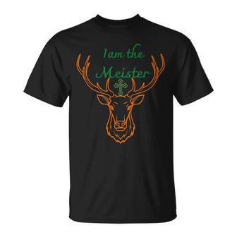 Jaegermeister Meister Deer Family Dad Mum Cheeky Tシャツ - Kawaiitshirt