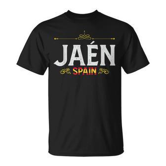 Jaén España Jaén Recuerdos De Jaén Camiseta unisex - Regaloses