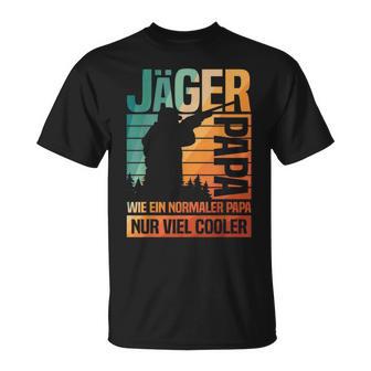 Jäger Papa Nur Cooler Jagd Jagenatertag T-Shirt - Seseable
