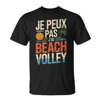 Je Peux Pas J'ai Beacholley Humour Étéport T-Shirt - Cadeauxyz