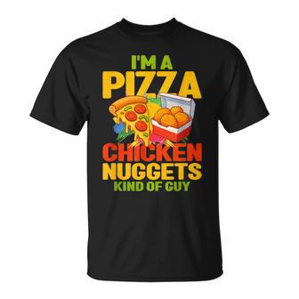 Jeuis Du Genre À Manger Des Pizzas Et Des Croquettes De Poulet T-Shirt - Cadeauxyz