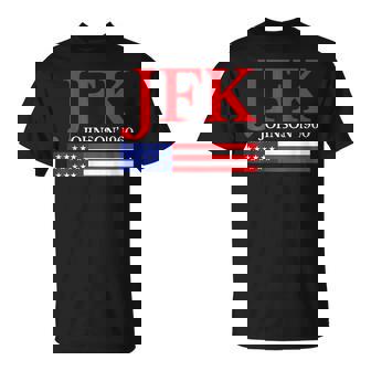 Jfk ヴィンテージ 政治 ジョン F ケネディ ジョンソン 1960 Tシャツ - Kawaiitshirt