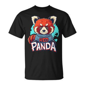 Joli Costume De Panda Rouge Pour Adultes Et Enfants T-Shirt - Cadeauxyz