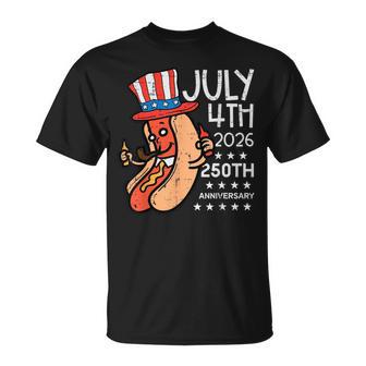 July 4Th 2026 250Th Anniversary Hotdog 250 Years Usa Kid T-Shirt - Thegiftio UK