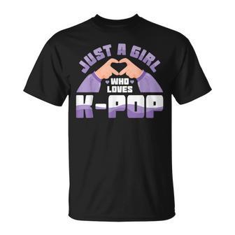 K-Pop Niñasímbolo De Mano Kpop Corazón Música Corea Del Camiseta unisex - Regaloses