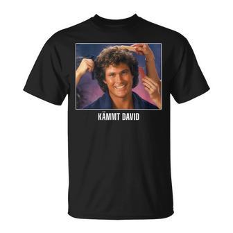 Kämmt David 80S Retrointage Tv Kitttar Camp Fun T-Shirt - Geschenkecke