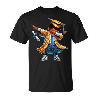 Kids Boys Grad Dabbing Graduation Class Of 2026 T-Shirt - Thegiftio UK