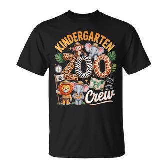 Kindergarten Zoocrew Safari Animal Jungle Wildlife Explorer T-Shirt - Thegiftio UK