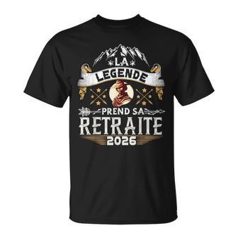 La Légende Prenda Retraite 2026 Homme Humour Humoristique T-Shirt - Cadeauxyz