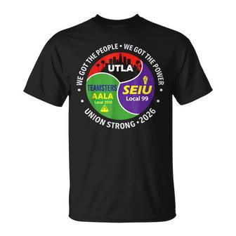 Labor Movement Utla Seiu Aala We Got The People Mens T-Shirt - Thegiftio UK
