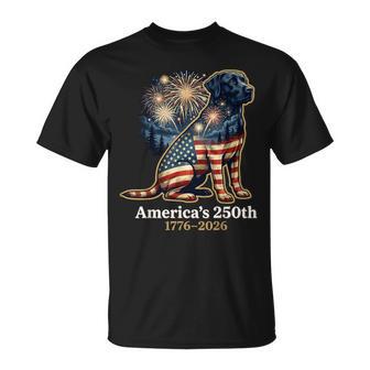 Labrador Retriever America's 250Th Anniversary 1776 2026 T-Shirt | Mazezy