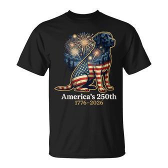 Labrador Retriever America's 250Th Anniversary 1776 2026 T-Shirt - Thegiftio UK