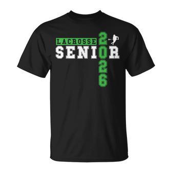 Lacrosse Senior Night Lacrosse Senior 2026 Graduation 33 T-Shirt - Thegiftio