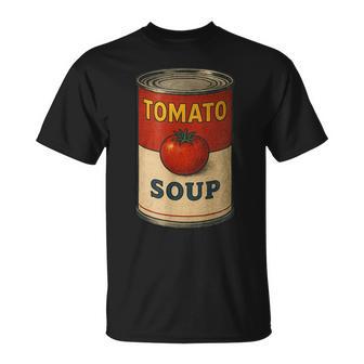 Lattina Di Zuppa Di Pomodoro Retròintage Maglietta - Novitaregali