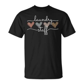 Laundry Staff Worker Aide Attendant Cleaning Service T-Shirt - Thegiftio UK