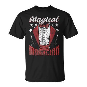 Le Magicien De La Magie Truc Assistantorcier Magicien T-Shirt - Cadeauxyz