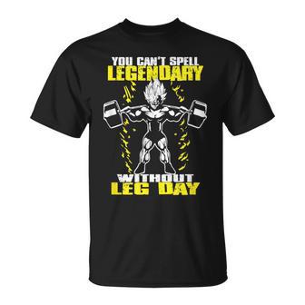 Leg Day ボディビルディング スクワット ジム モチベーションスクワット Tシャツ - Kawaiitshirt