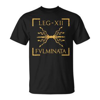 Legio Xii Fulminata Legión Militar De La Antigua Roma Camiseta unisex - Regaloses
