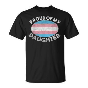 Lgbt お父さん 母 誇り Of My Transgender Daughter Transpride Tシャツ - Kawaiitshirt