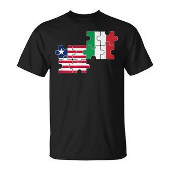 Liberia Italia Bandiera Italiana Liberiana Maglietta - Novitaregali