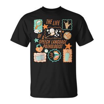 The Life Of A Speech Language Pathologist Therapist Women T-Shirt - Monsterry