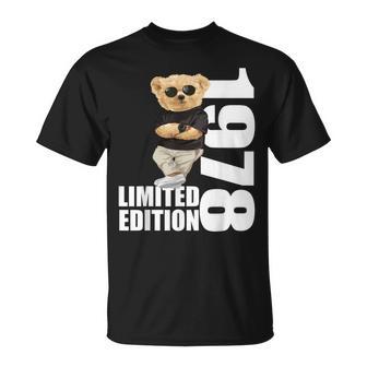 Limited Edition 1978 Bär Bären Geburtstag 1978 Jahrgang 1978 T-Shirt - Seseable