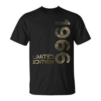 Limited Edition Jahrgang 1966 Mann Frau 60 Geburtstag T-Shirt - Seseable