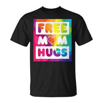L'orgoglio Lgbt Colors È Gratuito E La Mamma Abbraccia Il Mese Dell'orgoglio Maglietta - Novitaregali