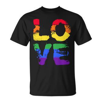 Love Gay Pride Camisas Para Hombres Y Es Gay Pride Manga Larga Camiseta unisex - Regaloses
