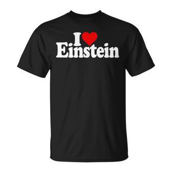 I Love Heart Einstein T-Shirt - Cadeauxyz