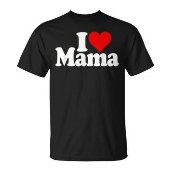 I Love Heart Maman Fête Des Mères Maman Maman Mère T-Shirt - Cadeauxyz