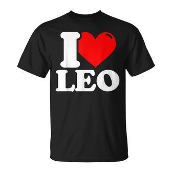 I Love Leo T-Shirt - Cadeauxyz