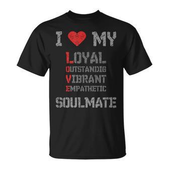 I Love Myoulmate ソウルメイトが大好き ソウルメイトへの愛を込めて Tシャツ - Kawaiitshirt