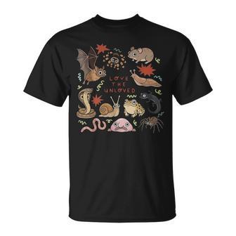Love The Unloved Bugs Insect Entomology Entomologist Science T-Shirt - Thegiftio