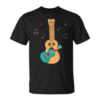L'ukulélé Est En Train De Jouer De L'ukulélé Musicien T-Shirt - Cadeauxyz