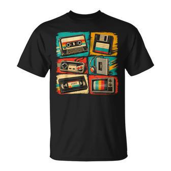 Lustigesintage Retro Outfit 80Er Jahre Für Herren 90Er Jahre Grafik T-Shirt - Geschenkecke