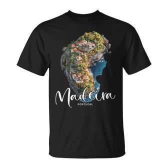Madeira Island Portugal Urlaubouvenir Reise Travel T-Shirt - Seseable