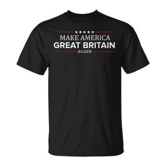 Make America Great Britain Again シャツ 面白い英国tシャツ Tシャツ - Kawaiitshirt