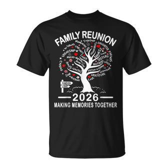 Making Memories Family Matching Group Family Reunion 2026 T-Shirt - Thegiftio UK