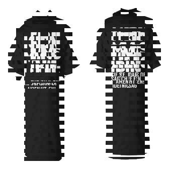 Mamas Liebling Geschwister Bruderchwester Geschenk T-Shirt - Seseable