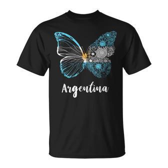 Mariposa Argentinaol De Mayo Buenos Aires Bandera Argentina Camiseta unisex - Regaloses