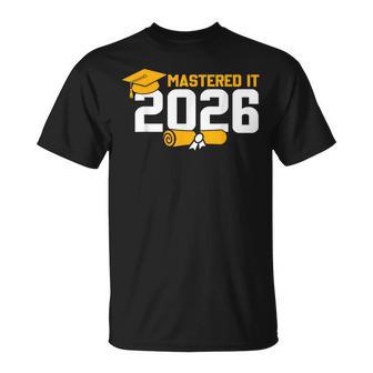 Mastered It 2026 Masters Degree Graduation T-Shirt - Thegiftio UK